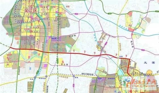 吴江大道正式通车 从此让你飞着去上海_