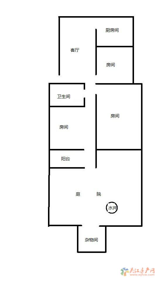 同里东新村 3室1厅1卫 71.62平方米 75万出售
